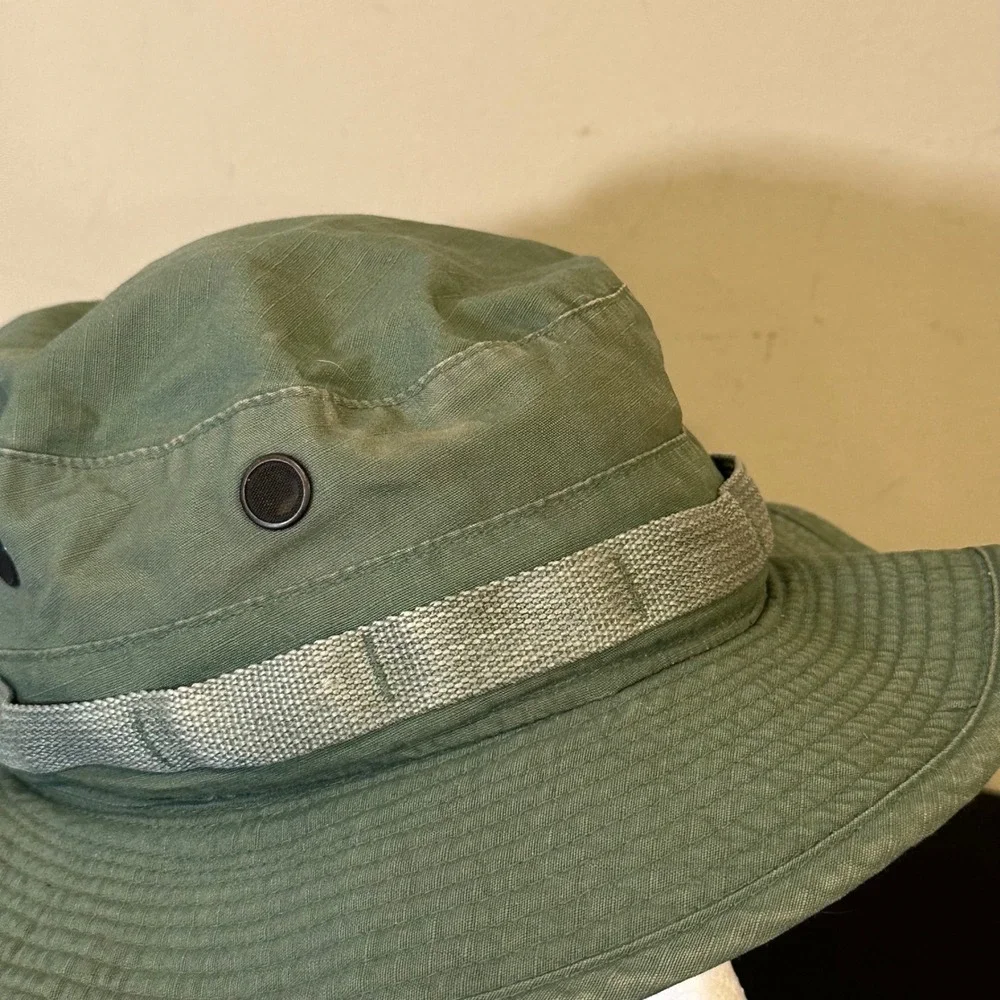 Propper International Mens Olive Green Boonie Sun Hat Hot Weather Size 7 Cotton